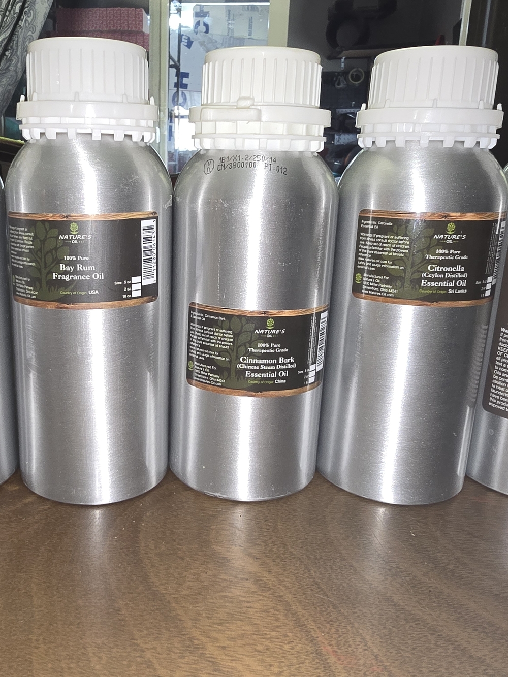 $1000 Bundle Of Essential Oils - Silver Bottle Unopened.